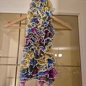 Handmade Colorful Knit Scarf